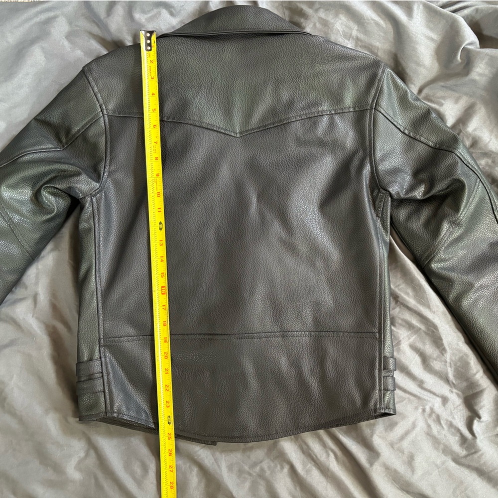 Straight to Hell vegan leather Defector II Jacket - Picture 4 of 6